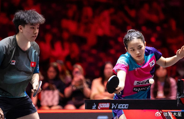 国乒混双新组合爆冷出局 跨国搭档横扫晋级四强
