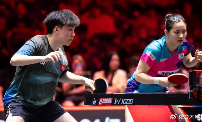 国乒混双新组合爆冷出局 跨国搭档横扫晋级四强