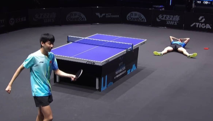 17岁小将李和宸决胜局逆转晋级WTT太原常规赛正赛