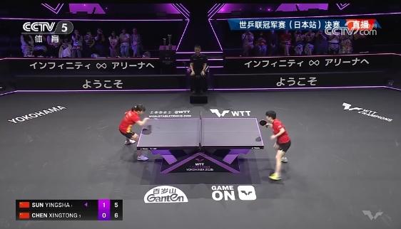 陈幸同4-2击败孙颖莎夺冠，国乒包揽横滨WTT冠军